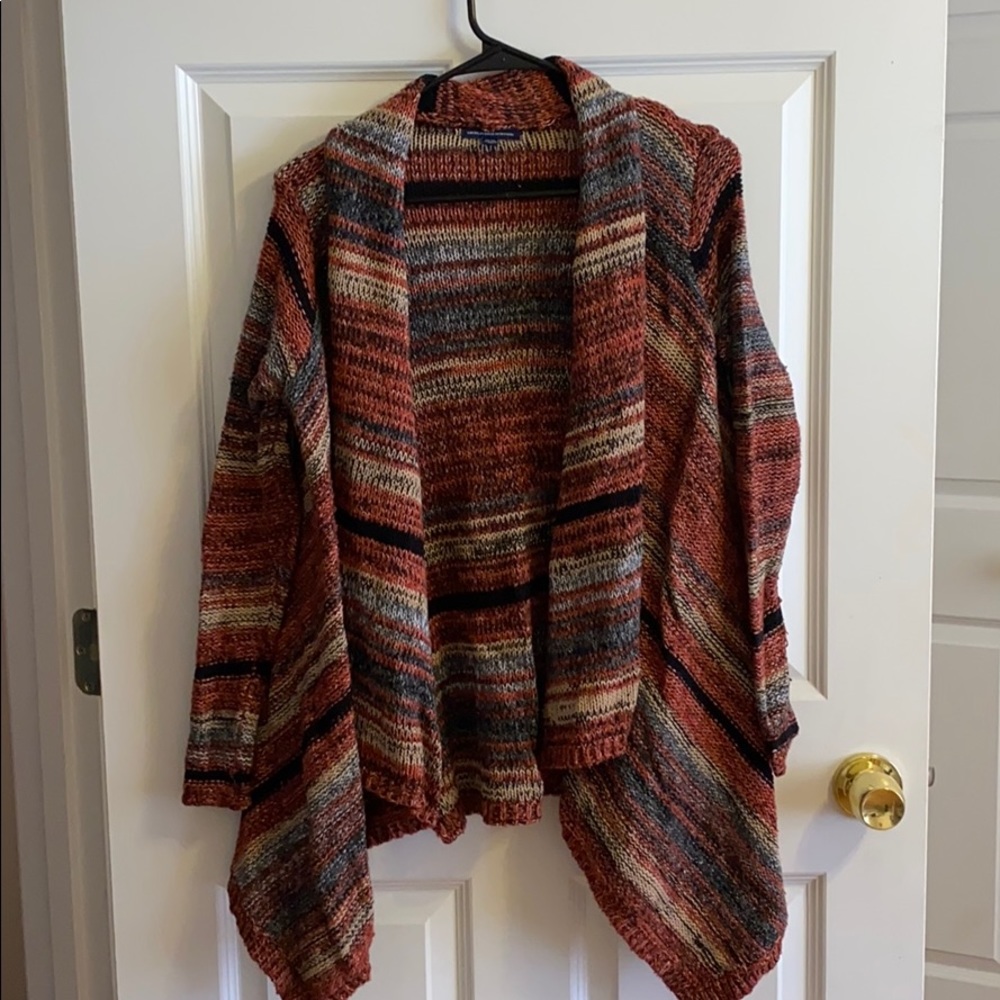 AE Open Poncho Sweater